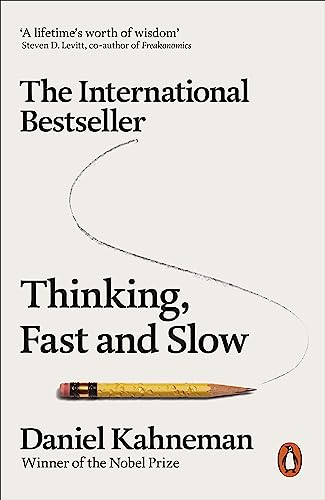 Thinking, Fast and Slow book cover