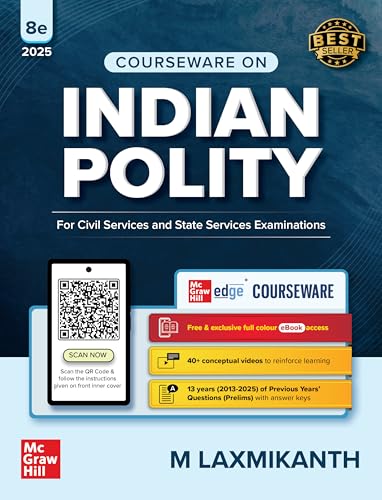 Indian Polity Courseware, 8e book cover