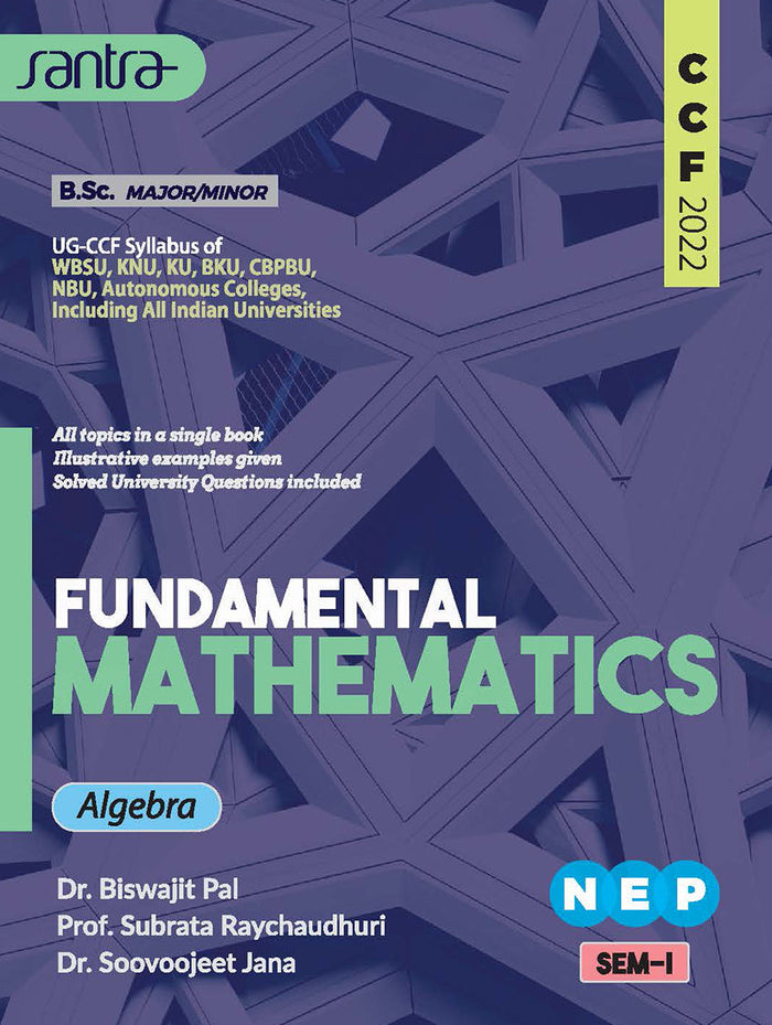 Fundamental Mathematics (NEP) [Algebra]-SEM 1  [Other than CU](Eng.Version)