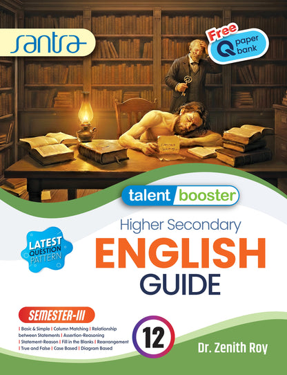 Talent Booster Ucchamadhyamik English Guide - Class XII (SEM-3) 2026