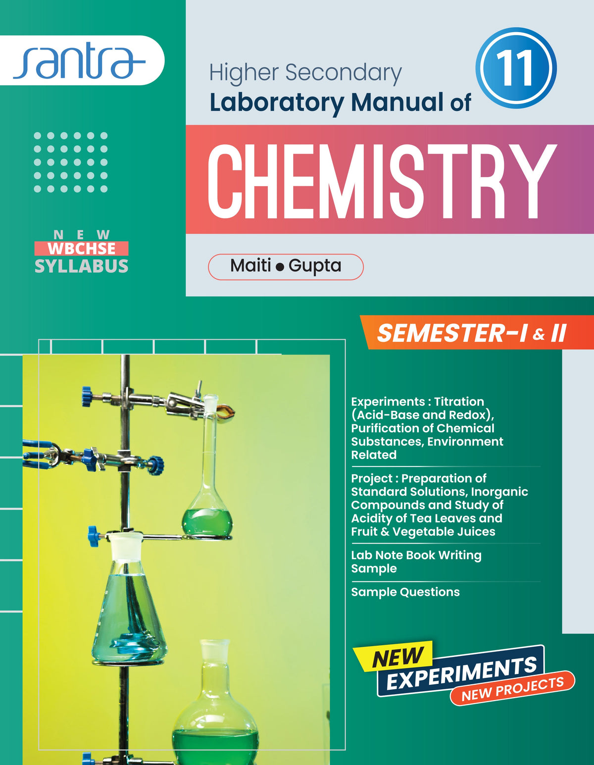 Higher Secondary Laboratory Manual of Chemistry-XI-(SEM-1&2)  (Eng.)